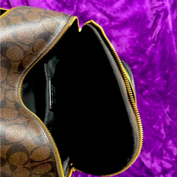 Coach leather backpack - Picture 2 of 4